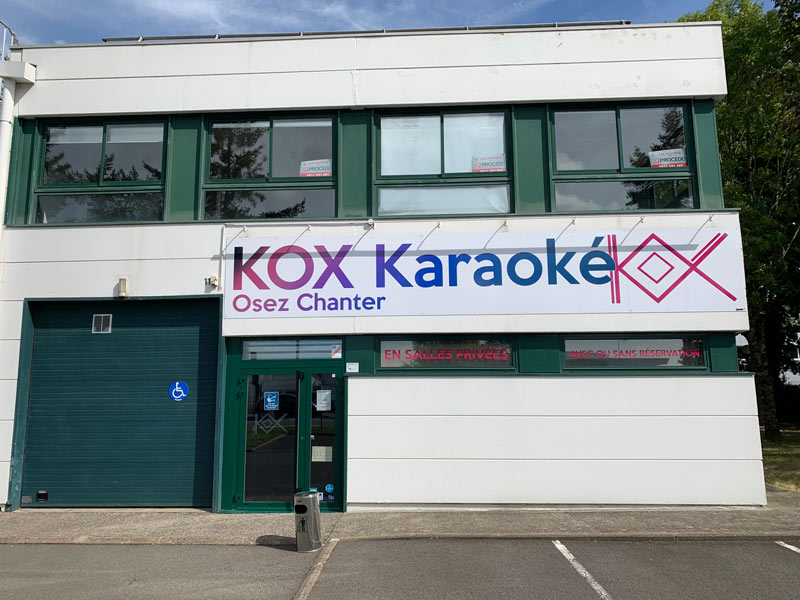 Façade Kox Karaoké à Nantes